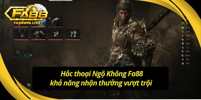 Ưu điểm nổi bật của Hắc thoại Ngộ Không tại Fa88