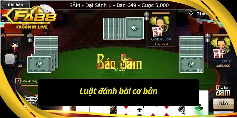 Nắm chắc luật đánh Sâm Fa88, tự tin thách đấu 