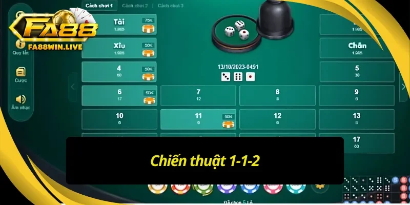 Chiến thuật 1-1-2 trong Tài Xỉu MD5 